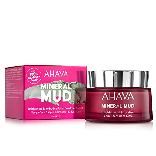 Ahava Dead Sea Mineral Mud Brightening & Hydrating Facial Treatment Mask, 1.7 Fl Oz #TOP4