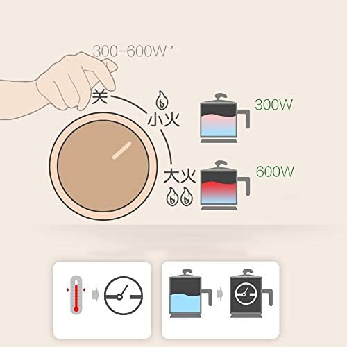 Olla Eléctrica Multifuncional Mini para Cocinar Fideos 1.2L 600W miniatura 5