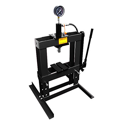 WEIMALL 10トン 油圧プレス メーター付 門型プレス機 10ton 黒