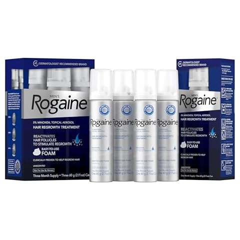 Rogaine Men's 5% Minoxidil Foam Cover