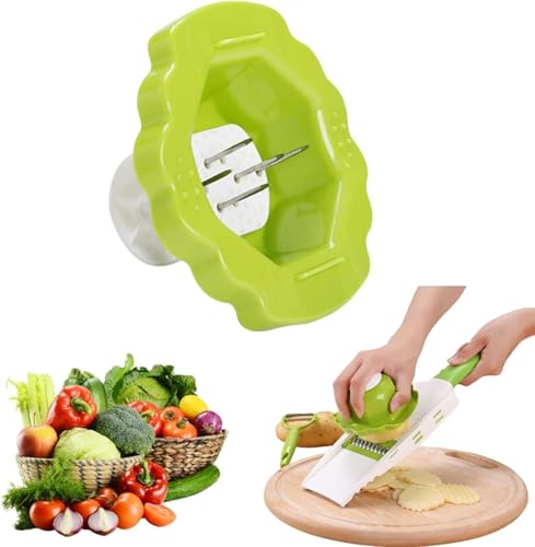 Cortador de mandolina, protector de dedos, soporte de seguridad alimentaria, rallador de patatas, protector de dedos, cortador de verduras, protector de manos para el hogar, cocina, rojo, utensilios
