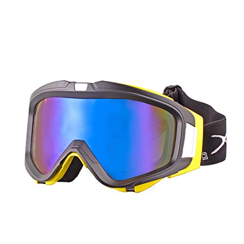 Gafas de snowboard OTG con doble lente de seguridad para evitar caídas por vaho