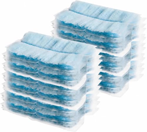 DDKCHQLT Duster Refills, 20-Pack Electrostatic Microfiber Replacement Heads Compatible, Blue Dusting Refills for Blinds, Furniture, Car and Office, Refills Only, No Handle