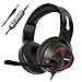 Produktbild NUBWO Gaming Headset PS4, N11 Xbox One Stereo Wired PC Gaming Headphone mit Rauschunterdrückungsmikrofon, Over-Ear Kopfhörer mit Mute Kontrol für PC, Mac, Playstation 4, Xbox 1 Game- Red