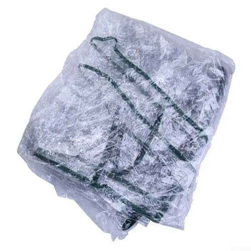 CARMOTTER - Serre à tomates avec structure froide, 100 x 50 x 150 cm, en PVC, résistante aux UV, imperméable, pour protéger les plantes par temps rude