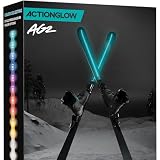 ActionGlow LED Ski Lighting System (AG2) | 7 Color Modes, 100% Waterproof, Super Bright, Visible from Over a Half Mile, Easy 5 Minute Install