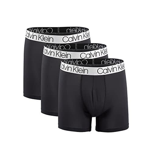 Calvin Klein Men`s Chromatic Microfiber Trunks 3 Pack