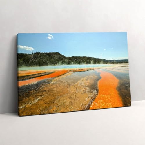 Lac avec montagnes Grand Tableaux 60x40cm pour habiller un mur vide