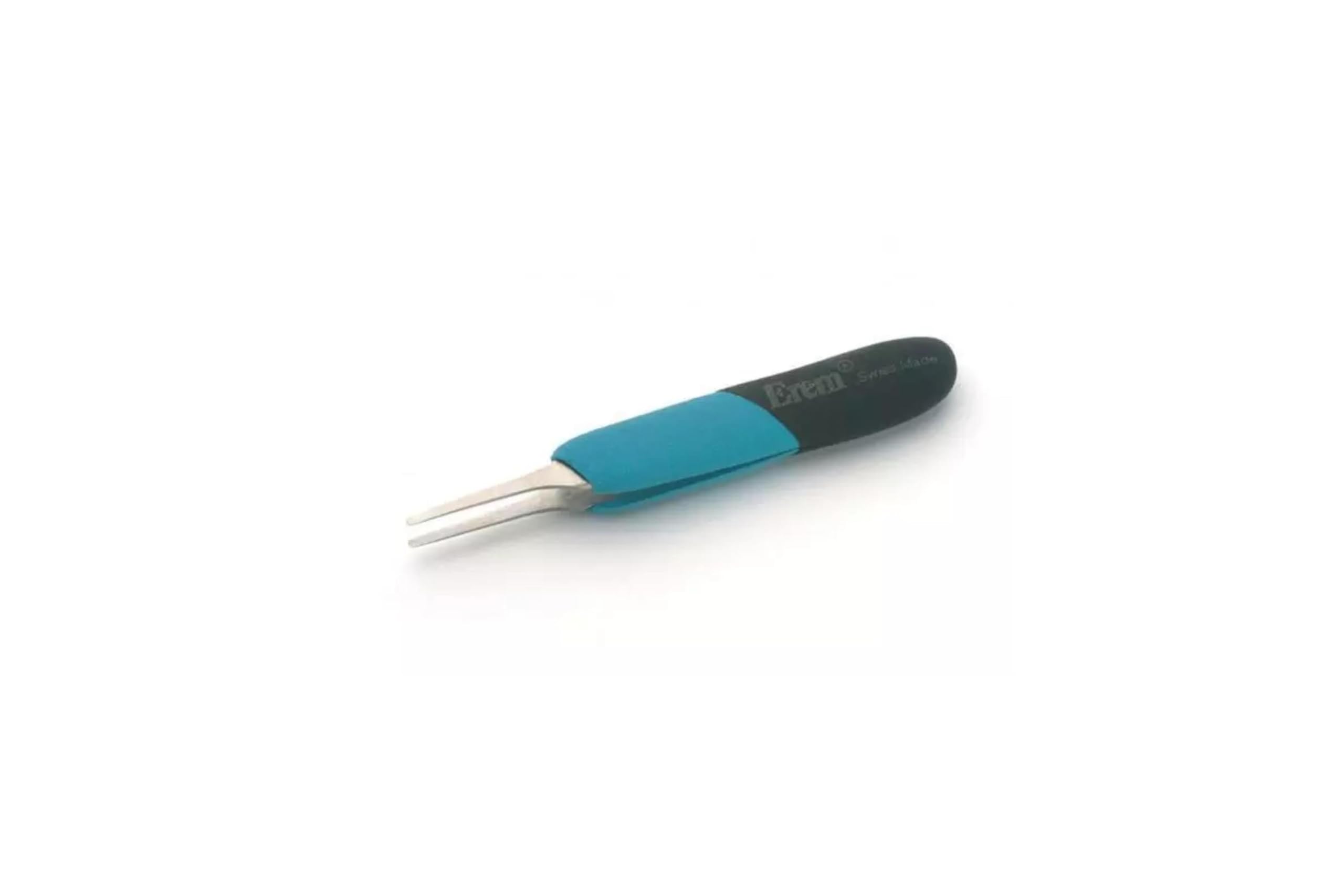 Weller Erem E2ASA Pinzas Ergonómicas de Precisión con Puntas Rectas, Planas Y Redondeadas para Tareas Sencillas de Agarre. Ancho de Punta: 2 Mm/0.078"