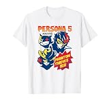 Persona 5 Comic Illustration Phantom Thieves RPG Game T-Shirt