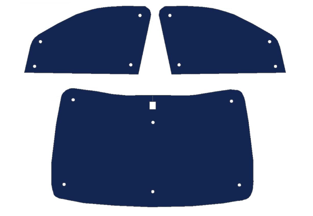 Covercraft UVS100 Custom Sunscreen | UV11016SV | Compatible with Select Acura MDX Models, Silver