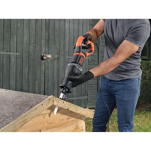 BLACK+DECKER 7 Amp Electric Reciprocating Saw with Removable Branch Holder (BES301K) thumbnail 6
