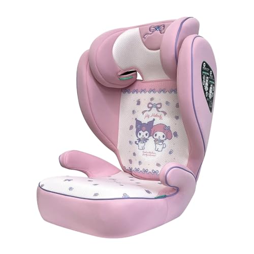 ハイバックジュニア マイメロディ＆フラワー 100cm～150cm チャイルドシート