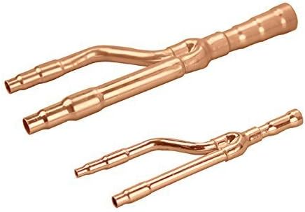 Copper VRV VRF Air Conditioner Y Branch, Y Joint, Branch Piping, Refnet Pipe, Joint Kit,Fitting,Seperation Tube For Daikin, Model KHRP26A72T