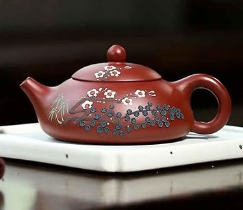 Purple Clay Teapot Handmade Ball Hole Filtration Tea Pot Chinese Zisha Tea Set Kettle Tea Ceremony Rood 1pcs
