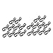BESPORTBLE 20 Pcs Baby Stroller Clips Diaper Bags Hook Mommy Hook Clip Hook Stroller Straps Baby Stroller Hook Mini Hooks Pushchair Mini Carabiner Clips Backpack Metal Mother