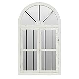 Deco 79 74397 Wood Window Mirror 42