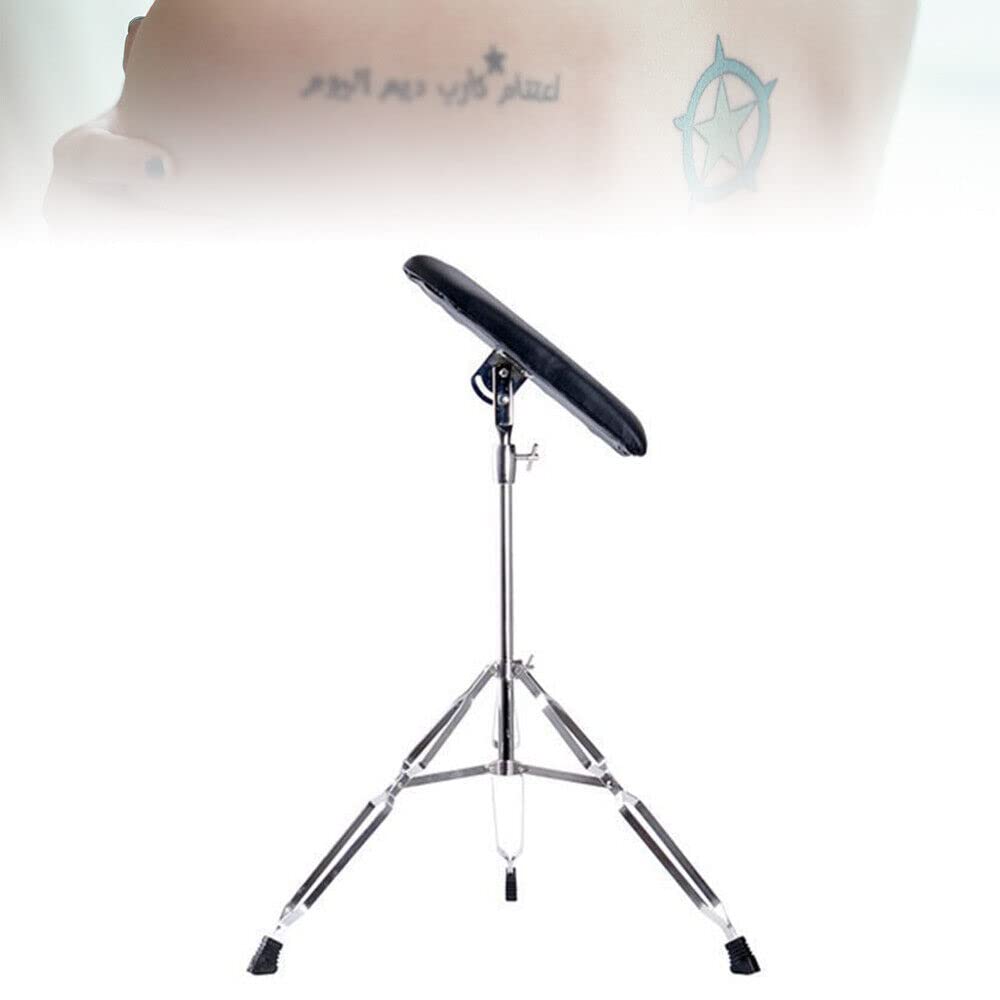 Reposabrazos ajustable para el brazo plegable, soporte para la pierna del brazo, soporte para la pierna, apoyabrazos portátil, accesorio para estudios, salón, tatuaje, 65-10 cm