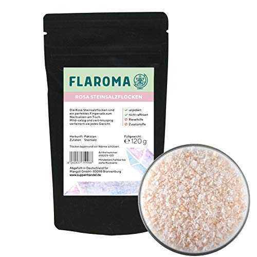 Rosa Steinsalzflocken 120g - FLAROMA Cover