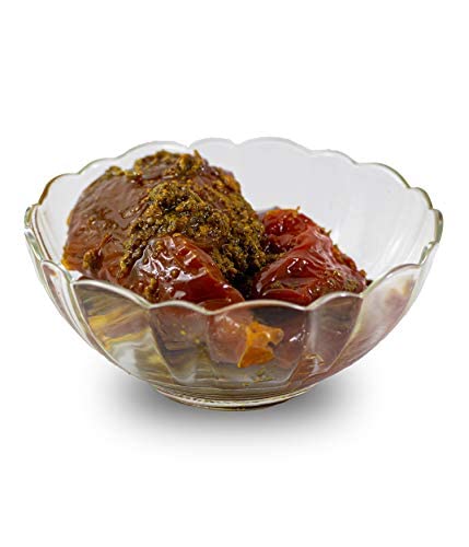Harnarains Homemade Organic Banarsi Red Stuffed Chilli Pickle 400 gram