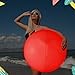 24'' Glow in The Dark Beach Balls Large Light up Inflatable LED Beach Ball with Remote Control Floating Lights up Pool Toys 16 Colors Change LED 4 Light Modes Color for Pool Beach Party Games (12 Pcs)