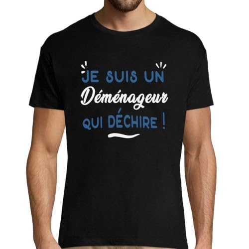 T-Shirt Homme Déménageur pour remplacer les vêtements fragiles