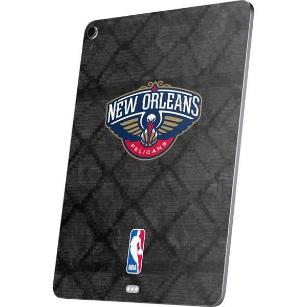 Skinit Decal Tablet Skin Compatible with iPad Air 11in (2024-2025) - Officially Licensed NBA New Orleans Pelicans Dark Rust Design