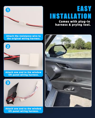 Luz LED azul para interior manija puerta Camry 2018-2024 miniatura 6