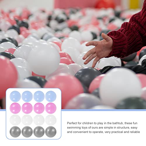 BESPORTBLE 50 Pçs Bolas De Plástico Bolas Coloridas Oceano Bola Para Bebês Crianças Bolas De Plástic