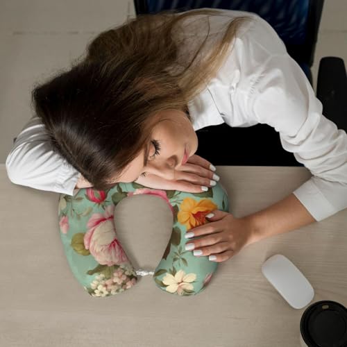 Almohada de espuma viscoelástica para viaje tamaño único miniatura 7