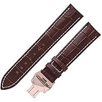 Correa de reloj de bolsillo de cuarzo liso vintage compatible con Tissot DW Longines Seiko, 14/16/18/19/20/21/22 mm Correa de reloj para mujeres y hombres, accesorios de pulsera de bolsillo W