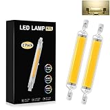 ி[High Power]: Diese R7S 20W 118mm LED Lampe, AC 220V, 1600LM, 360 Grad Abstrahlwinkel, geeignet für Standard-Sockel R7S 118mm, R7s LED Lampe, hat drei Farbtemperaturen, kaltweiß (6000-6500K), warmweiß ( 2700-3200K), natürliches Weiß (4500-5300K), drei Arten von Helligkeit.