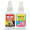 Dog Potty Training Spray Set, Indoor & Outdoor Potty Training for Dogs & Puppies, Stops Urination & Marking, Puppy Essentials, 1.69 fl.oz