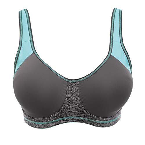 Freya Women's Sonic Underwire Spacer Molded Sports Bra, Carbon, 36Dd #TOP6