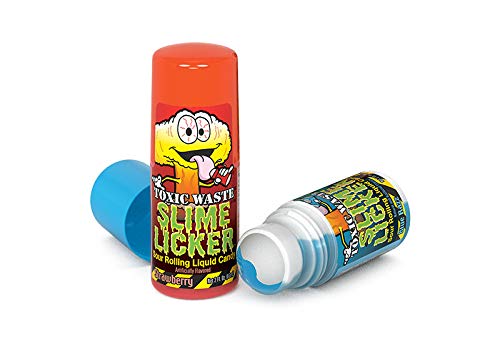 Prime Focal Sweets Custom Toxic Waste Slime Licker Liquid Sour Candy Bundle Of 3 For Tiktok Challenge! #TOP3