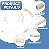 sourcing map Ear Hook Headset Microphone, Double Over Ear Set Hanging Omnidirectional Wired Audio Condenser Microphone Headset with Mini XLR 3 Pin TA3F Plug 3.9ft Cable, Beige #2