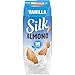 Silk Pure Almondmilk, Vanilla, 8 Ounce, 18 Count, Vanilla Flavored Non-Dairy Almond Milk, Individually Packaged, Dairy-free Milk