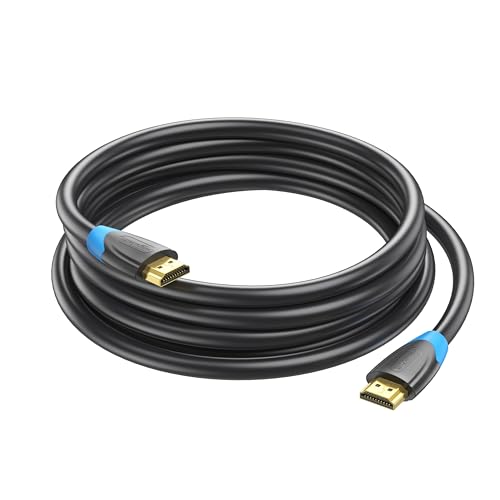 Image of amazon basics HDMI Cable, High Speed, Supports 3D, 4K@60Hz, ARC and CEC Extension, Gold-Plated Connectors, Compatible with TV, Set-Top Box, Gaming Consoles, Blu-Ray (2 Meters)