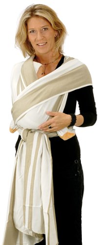 fascia porta-bebè con istruzioni per legatura