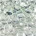 Dashington Flat Clear Marbles, Pebbles (5 Pound Bag/80oz) for Vase Filler, Table Scatter, Aquarium Decor, Gems