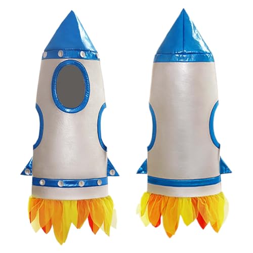 Disfarce astronauta para crianças carnaval foguete infantil ideal fato espetáculo cosplay carnaval representações teatrais