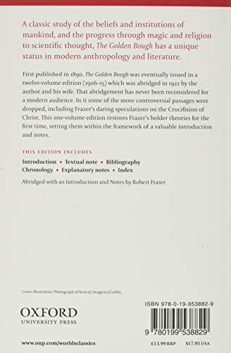 Image of The Golden Bough: A Study in Magic and Religion (Oxford World's Classics)