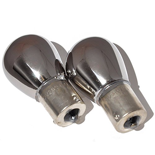 e-auto fun ステルスバルブ クローム 150度ピン角違い S25 アンバー2球セット ウィンカー 21W ハロゲン球のサムネイル