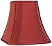 Crimson Red Cut-Corner Large Lamp Shade 8