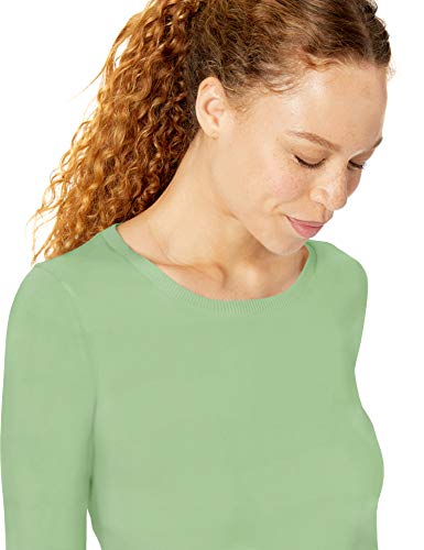 Image of Amazon Essentials Women's Long-Sleeve Lightweight Crewneck Sweater, Flattering (Available in Plus Size)