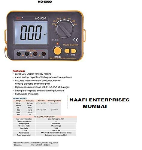 HTC Instruments Milli Ohm Meter MO-5000 - Image 2 thumbnail