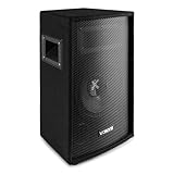 Vonyx SL8 – Set de 2 Altavoces pasivos de 8 Pulgadas, Potencia Total 800W, Doble Bass Reflex, entradas Jack y Abrazadera, Asas integradas, Ideales para DJ Principiante y Fiestas pequeñas