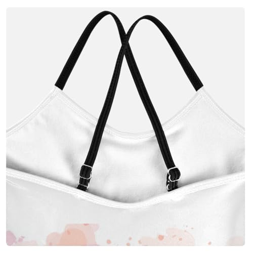 CaTaKu Girls One Piece Swimsuits Cute Puppy Heart Toddler Bathing Suit for Girls Kids Swimwear 3-10Y4