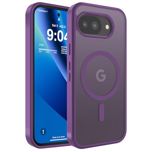 Image of WRJ Magnetic Case for Google Pixel 10a 6.3-Inch, Dark Purple