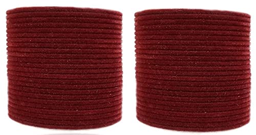 T4 Jewels Beautiful & Elegant Velvet Metal Bangles Set For Women And Girls On Ocassion Of Birthdays, Parties & Functions - (Pack Of 48 Bangles)_Maroon_2.2 (B08T5LMVRY) Amazon Price History, Amazon Price Tracker